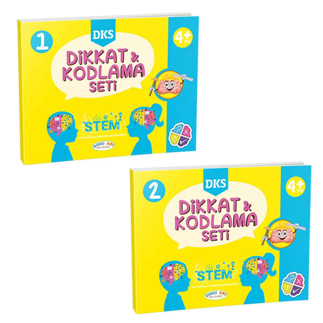 Dikkat Kodlama Seti 4+ - Görsel 2