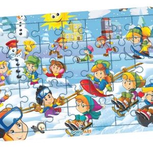 Kış Sporları Yapboz / 48-60 Ay